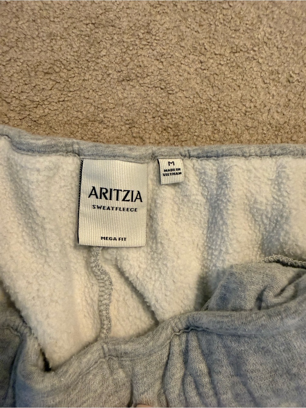 Aritzia Sweatfleece Mega Fit Sweatpants - Picture 4 of 4